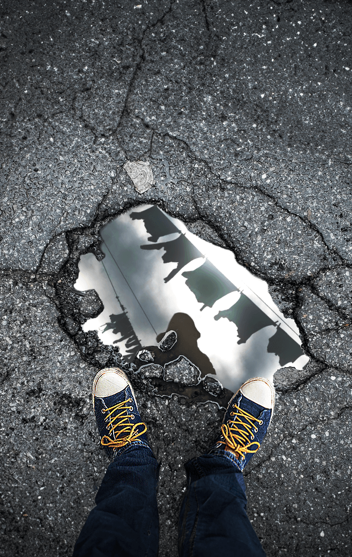 Sinkhole (or six ways to disappear)