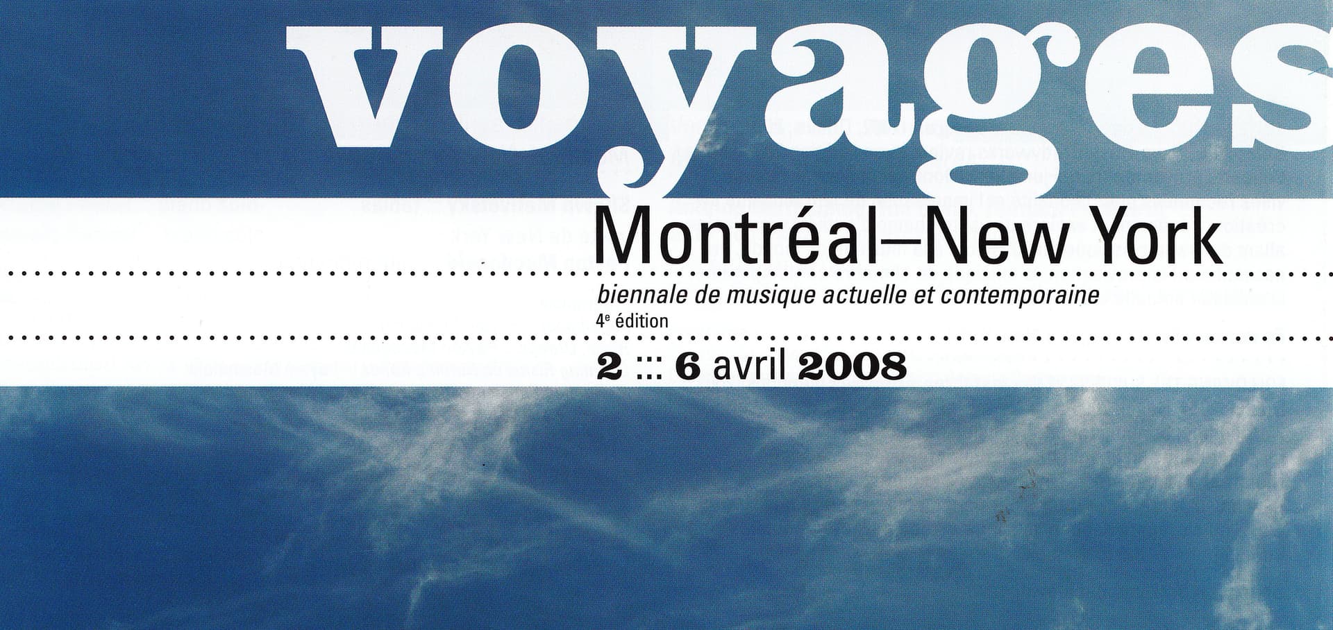 Voyages : Montréal-New York